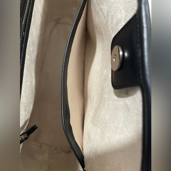 NWT | 100% Nappa Leather City Tote | Retro Summer Stripe - Picture 8 of 10